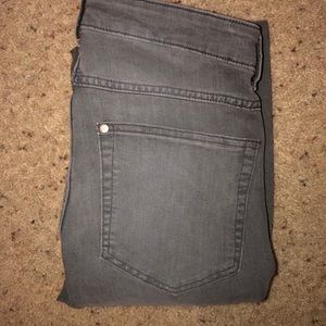 Gray Denim Skinny Fit